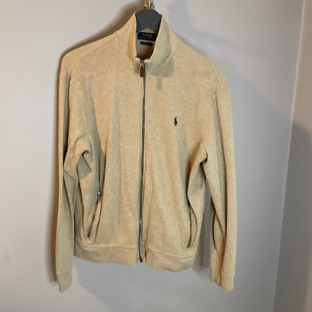 Polo Ralph’s Lauren Estate Rib Zip Up Jacket Medium